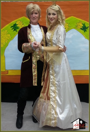 Die Schneekönigin - Prinz Alexander und Prinzessin Iris